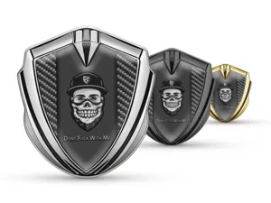 Metal Emblem Badge Stainless Steel Alloy Edge